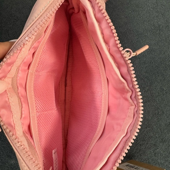 Naomi nylon Pink Crossbody Bag with Adjustable Strap - Picture 4 of 4